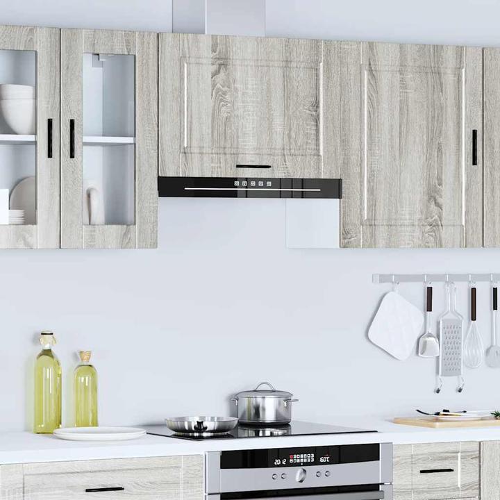Immagine prodotto VidaXL Parete attrezzata per la cucina Porto Grey Sonoma in legno Parete attrezzata per la cucina (60 x 31 x 40 cm)