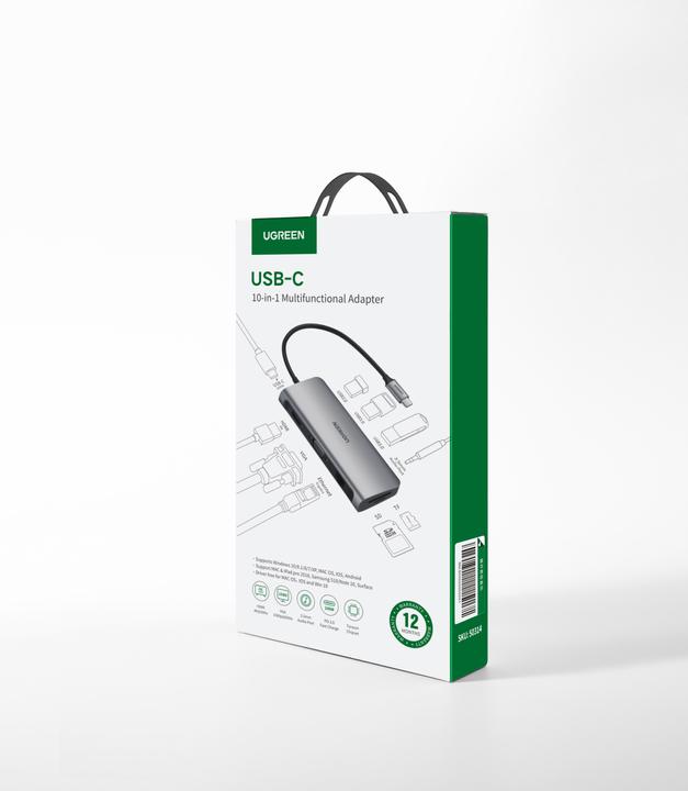 Immagine prodotto Ugreen 10 in 1 -Corsa C (USB-C, 10 Porti)