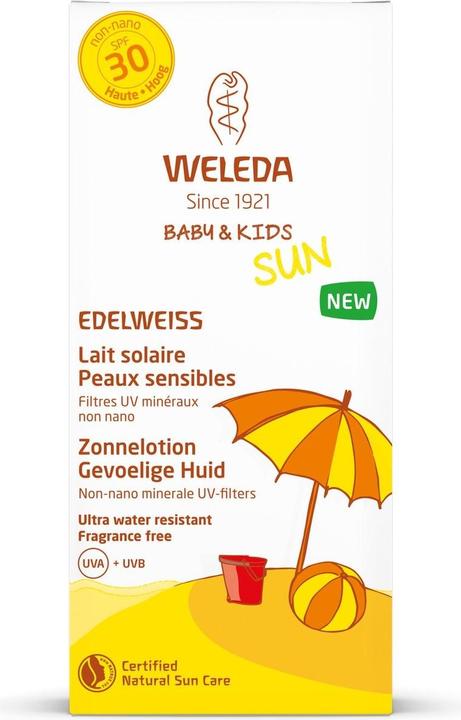 Produktbild Weleda Edelweiss (Sonnenmilch, SPF 30, 150 ml, 150 g)