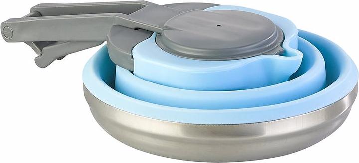Immagine prodotto Rosenstein & Söhne Bollitore d'acqua da campeggio pieghevole in silicone
