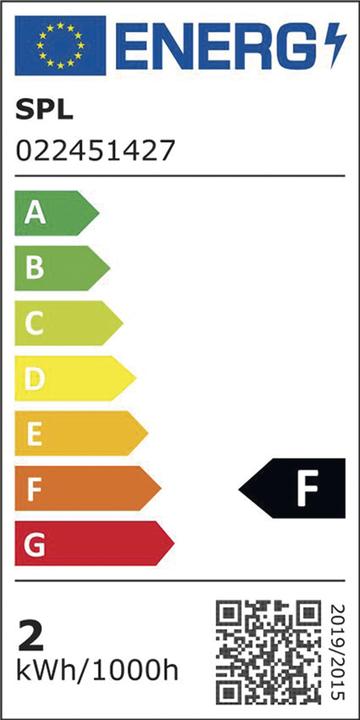 Energie-Label Scharnberger+Hasenbein LED-Röhrenlampe (G4, 1.50 W, 160 lm, 1 x, F)