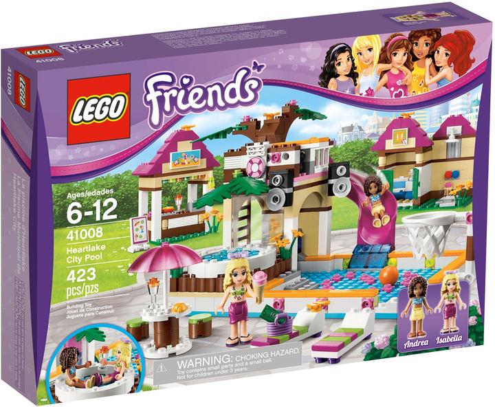 Produktbild LEGO Friends Grosses Schwimmbad (41008, LEGO Friends)