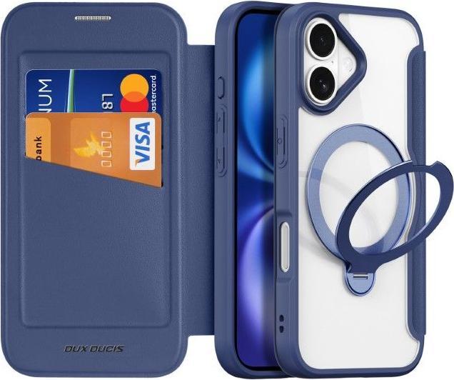 Produktbild Dux Ducis Skin X Pro 360° Ring Stand Series Lederhülle (Apple iPhone 17)