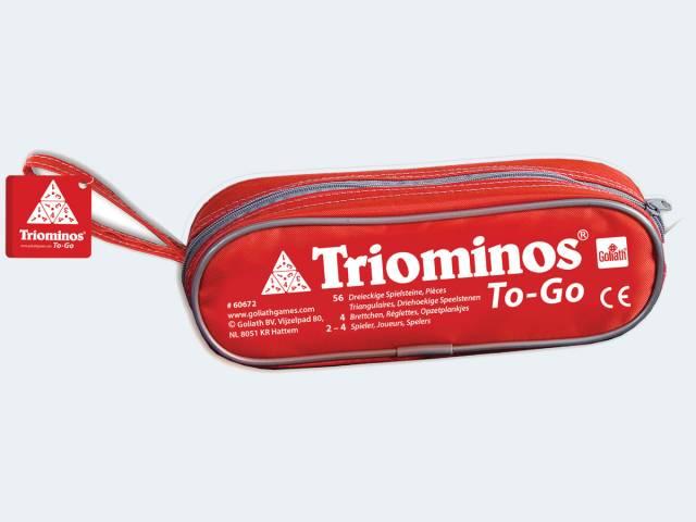 Productafbeelding Goliath Toys Triominos To Go '17 - Bordspel (Duits, Engels, Frans, Nederlands, Portugees)