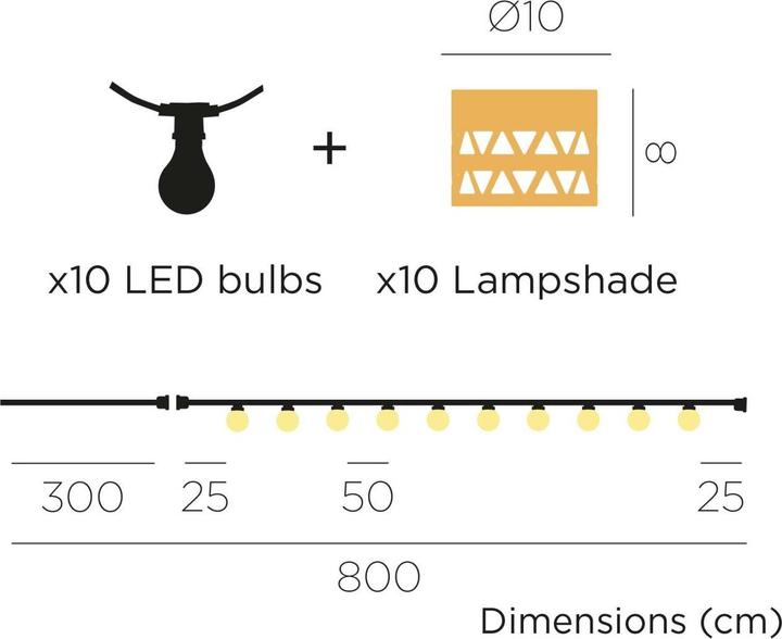 Actual product image Licht-Erlebnisse Aomori (5 m)