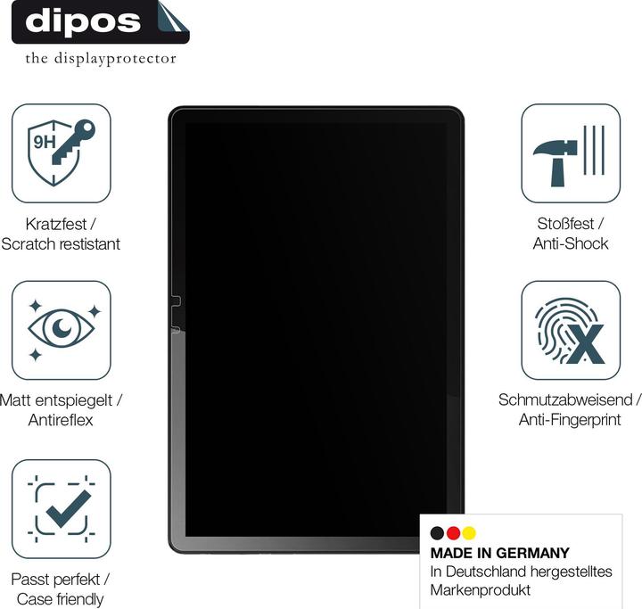 Actual product image Dipos Screen Protector Anti-Shock (2 pcs., Lenovo Tab M10 (3rd gen))