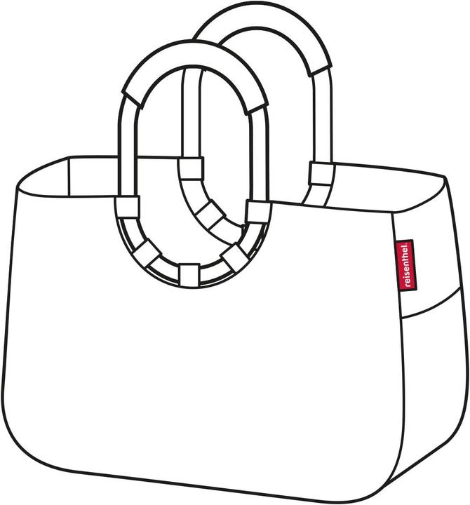 Actual product image reisenthel loopshopper L viola blue