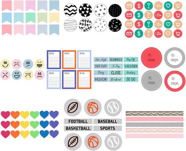 Produktbild Silhouette Sticker Sampler Pack