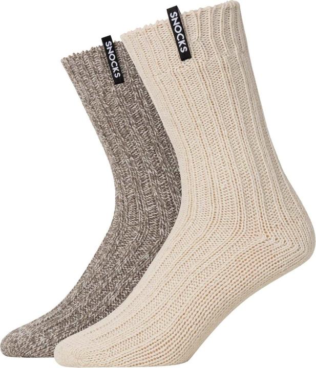 Produktbild Snocks Norweger Socken (2er Pack, 43 - 46)