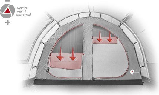 Actual product image High Peak Garda 5.0 (Tunnel tent, 16.80 kg, 5 persons)