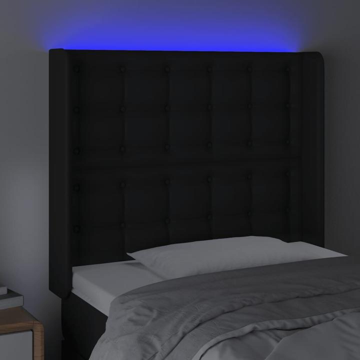 Actual product image vidaXL LED Kopfteil (103 x 16 x 128 cm)