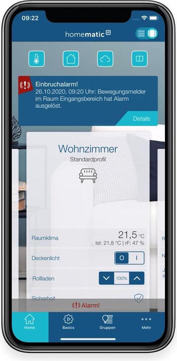 Actual product image Homematic IP Alarmsirene