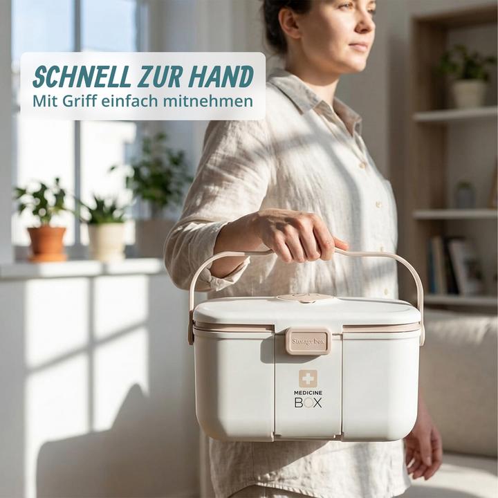 Actual product image Relaxdays Medicine box