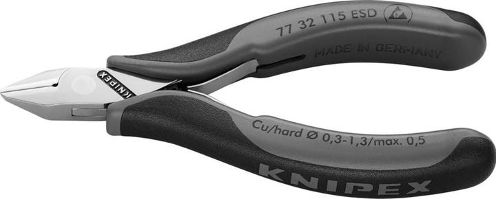 Productafbeelding Knipex ESD zijsnijders met facet (115 mm)