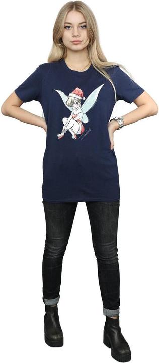 Immagine prodotto Disney Tinkerbell Christmas Fairy Maglietta Ampia Donna (XL)