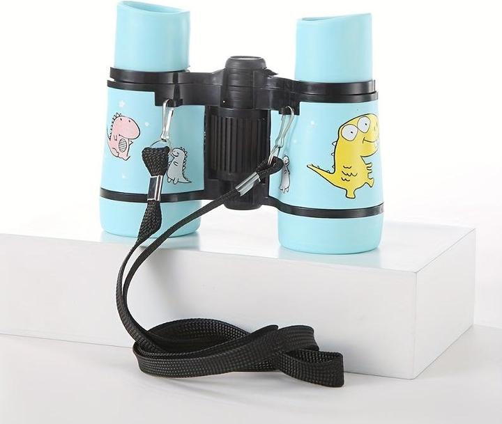 Image du produit Activity Board 1Stück. Hochauflösendes Kinder-Fernglas mit niedlichem Cartoon-Dinosaurier-Design - 4/X-Zoom