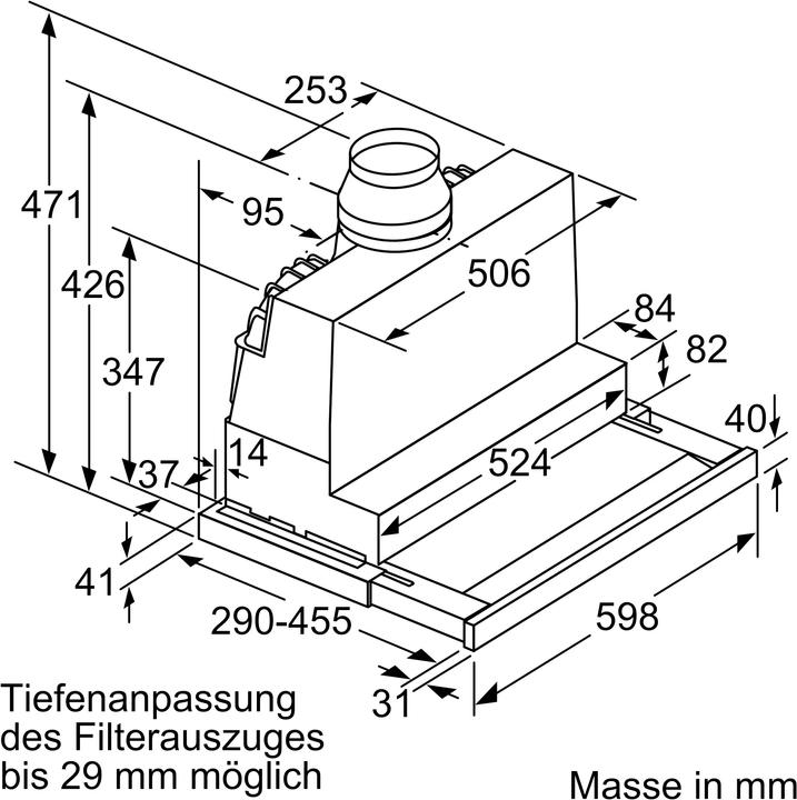 Image du produit Siemens LI67SA671 (Hotte de plafond)