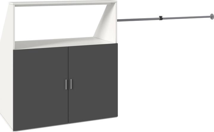 Produktbild VCM Holz Dachschrägen Kleiderschrank Dacho M (90 x 50 x 100 cm)