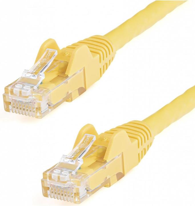 Actual product image StarTech 10m Yellow Cat6 Patch Cable (UTP, CAT6, 10 m)