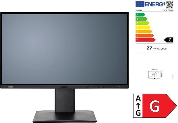 Productafbeelding Fujitsu P27-8 (3840 x 2160 Pixels, 27")