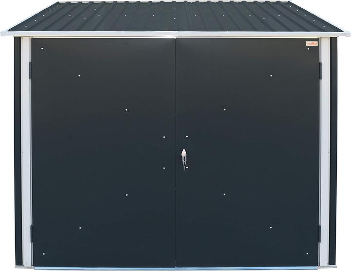 Produktbild Tepro Fahrradbox, anthrazit/weiss