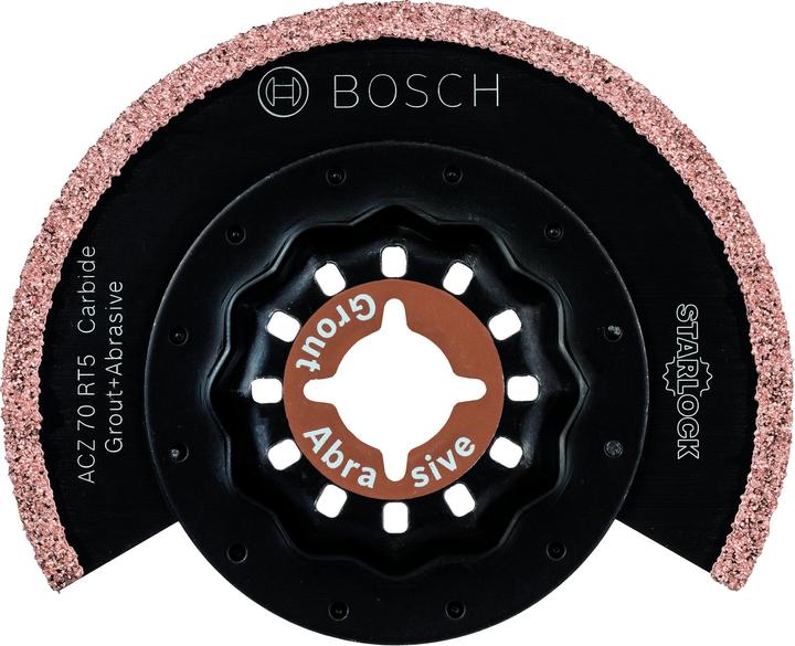 Bosch Zubehör Carbide-RIFF narrow-cutting segmental saw blade ACZ 70 RT5, 70 mm, pack of 1