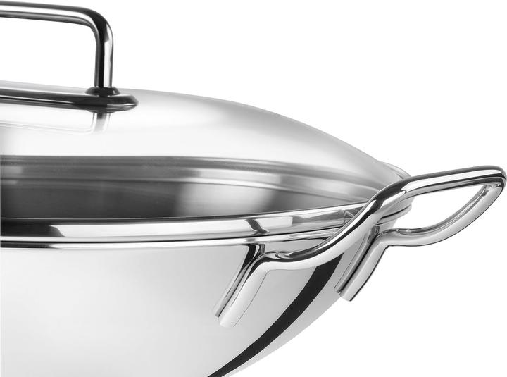 Actual product image Zwilling Wok Plus (32 cm, Wok, Stainless steel)