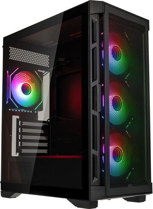 Immagine prodotto GSI SmartAssembly ARGB Mesh Micro-ATX Case - 650W Bronze (mATX)