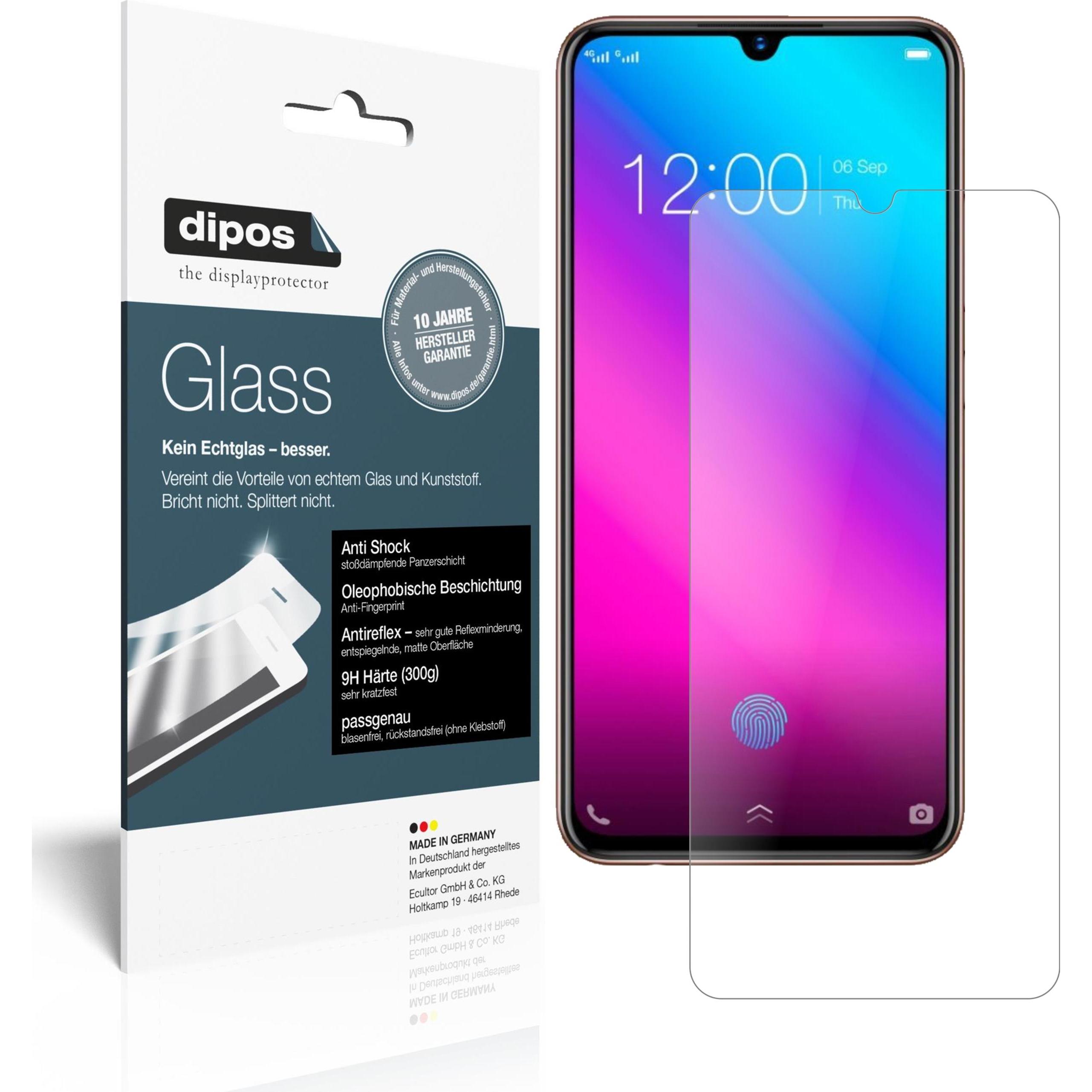 Dipos Displayschutz Anti-Shock (1 Stück, Vivo V11), Smartphone Schutzfolie, Transparent