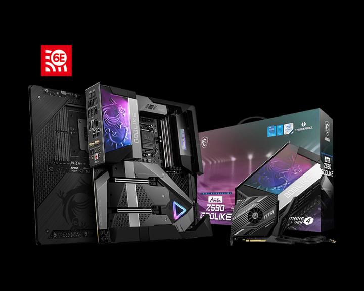 Image du produit MSI MEG Z590 Godlike (LGA 1200, Intel Z590, E-ATX)