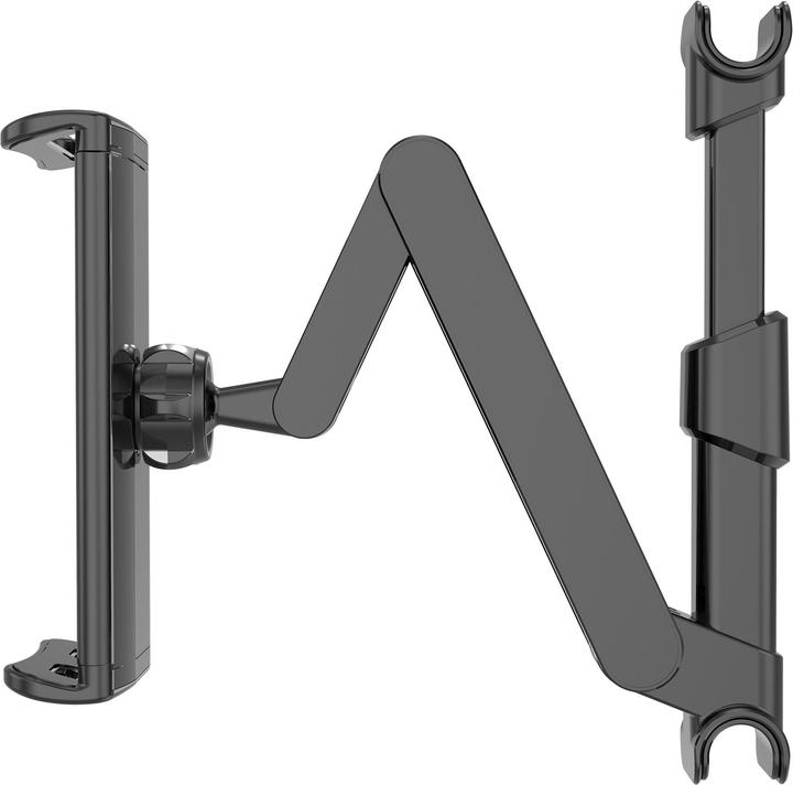 Actual product image Wozinsky Adjustable headrest holder for tablet or phone black