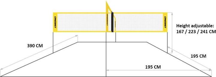 Produktbild Crossnet Volleyball