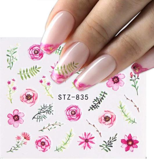 Produktbild Nagellack24 Nail Art Sticker Wassertransfer 835 (Nagellacktrockner)