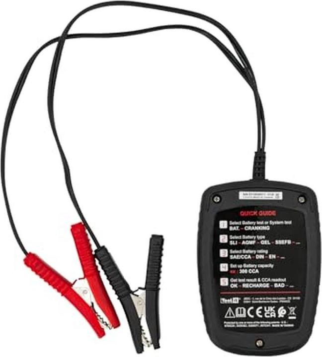 Actual product image Toolit Automotive Battery Tester Battery Voltage and State of Charge Meter DBT 300