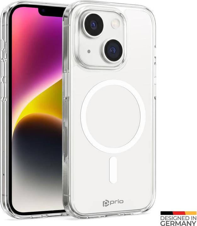 prio Protective Case MAG for iPhone 14/13 clear (Apple iPhone 13, Apple iPhone 14)