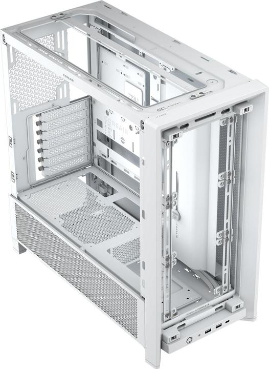 Image du produit Corsair 4000D FRAME WHITE MID CASE (Mini-ITX, ATX, E-ATX, mATX)