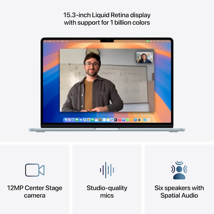 Image du produit Apple MacBook Air – 2025 (15.30", M4, 24 Go, 256 Go, DE)