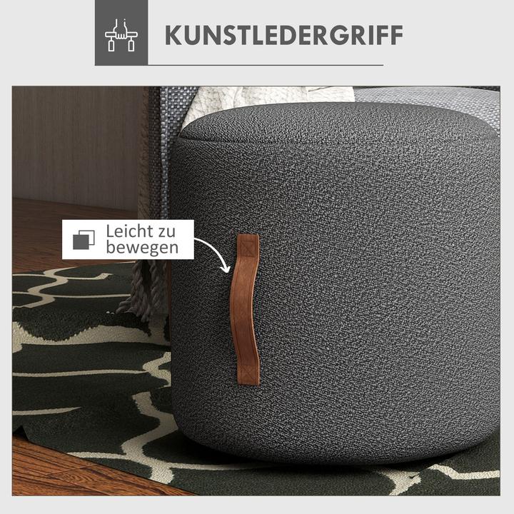 Actual product image Homcom Footstool