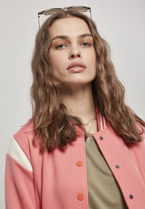 Immagine prodotto Urban Classics Giacca di felpa College Inset da donna (XS)