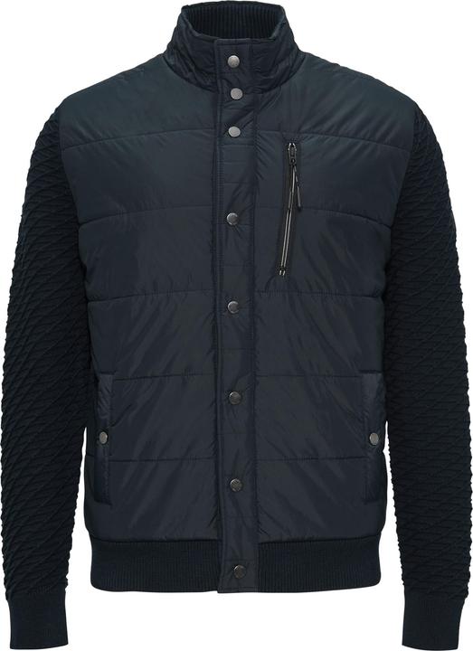 Produktbild s.Oliver Strickjacke Gesteppte Jacke im Fabricmix mit Stehkragen (L)