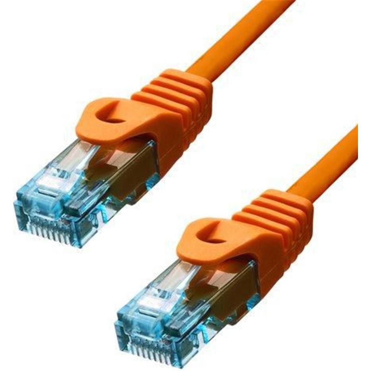 ProXtend U/UTP CAT6A LSZH AWG 24 CU Orange 0.75M (U/UTP, CAT6a, 0.75 m), Netzwerkkabel