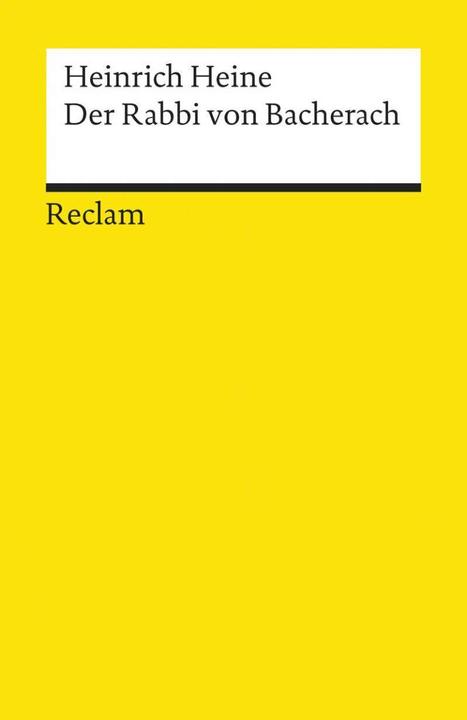 Produktbild Der Rabbi von Bacherach (Deutsch, Heinrich Heine, 2004)