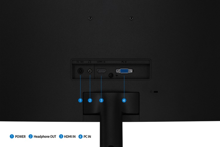 Produktbild Samsung ECRAN 27 S27D390G NOIR 1920X1080 VA 16:9 4MS 4000:1 250CD/M 100HZ INCU (1920 x 1080 Pixel, 27")