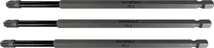 Produktbild Faithfull SchlagschraubendreherBits Pozidriv (Kreuz Pozidriv PZ)