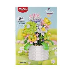 Creative KLOCKI KONSTR KWIATY 1043SZT 29X41X6 MC PUD 18