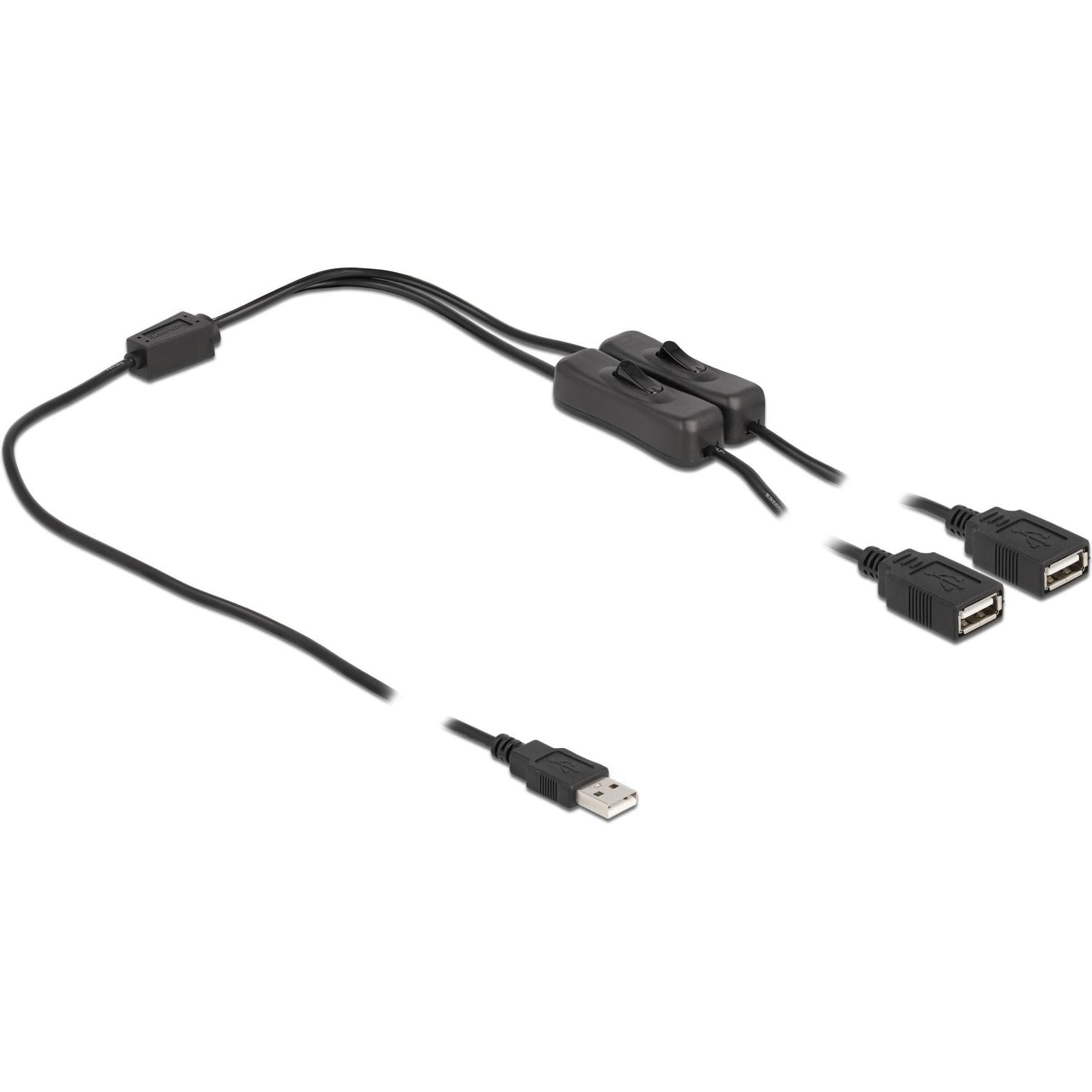 Thumbnail - Delock 2in1 (1 m, USB 2.0), USB Kabel