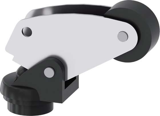 Actual product image Siemens Angular roller lever with plastic roller