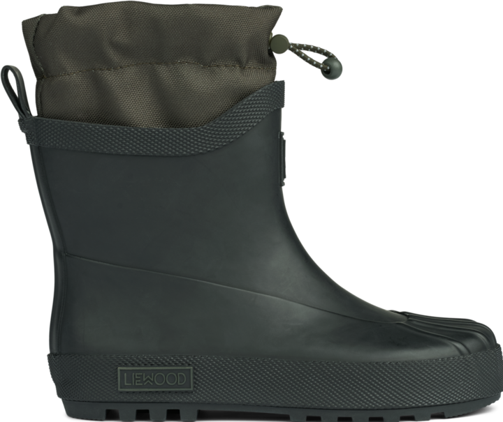 Actual product image Liewood Isaac Technical Rain Boots Army Brown (27)
