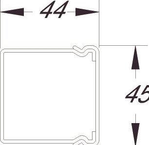 Actual product image Hager Wiring duct (L x W x H) (200 cm)