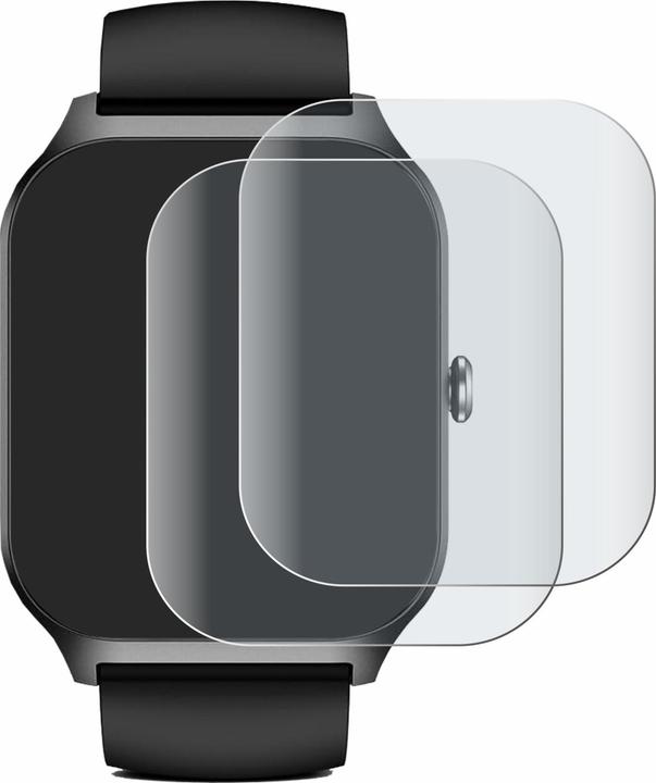 Produktbild BROTECT Fullscreen für Kriutefy Smartwatch 1.83" Schutzfolie Displayschutz Folie Matt Entspiegelungsfolie
